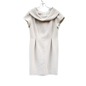 ECAIILLE Paris Made in France off white dress 44